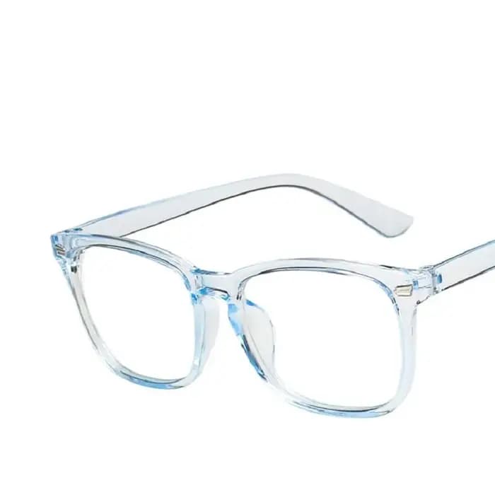 Bleu Lumière Blocage Lunettes De Mode Carré Faux Eyelasses Anti Uv Ray Ordinateur De Jeu Pour Les Femmes Et Les Hommes