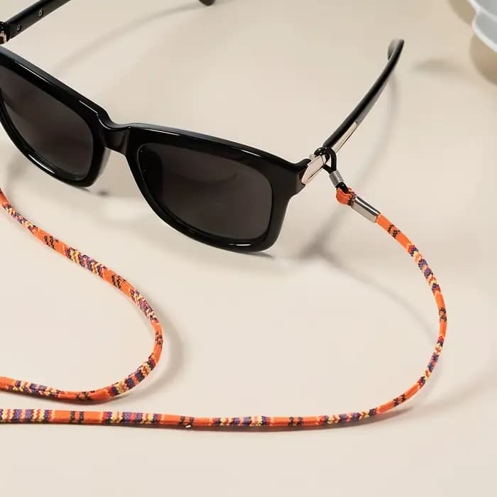 3 pièces lunettes de soleil coton sangle de cou sangle de fixation lunettes suspendus sangle de cou