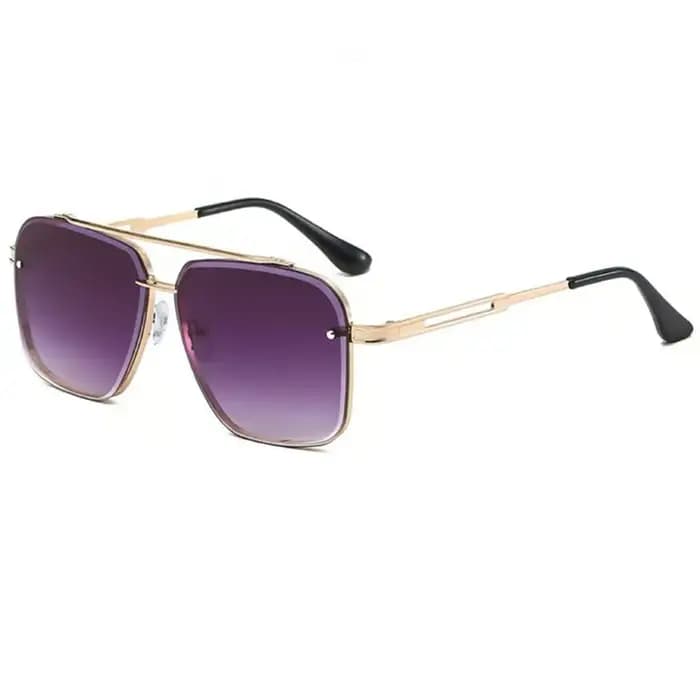 Lunettes de soleil carrées Vintage pour hommes et femmes