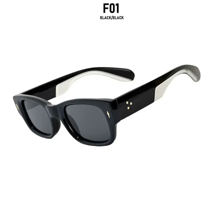 Lunettes de soleil carrées UV400 Protection Homme Femme Tendance 2026 Vintage Rétro Luxe Mode Gafas