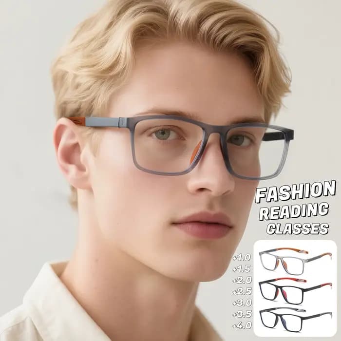 Lunettes de lecture tendance TR90 pour hommes