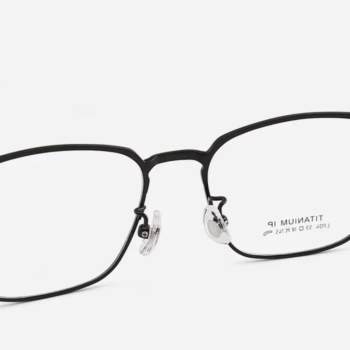 Monture de lunettes en titane pur pour hommes et femmes