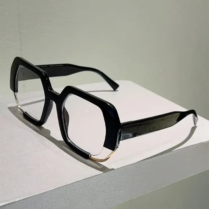 GM LUMIAS lunettes carrées surdimensionnées femmes 2025 mode lumière bleue blocage montures optiques