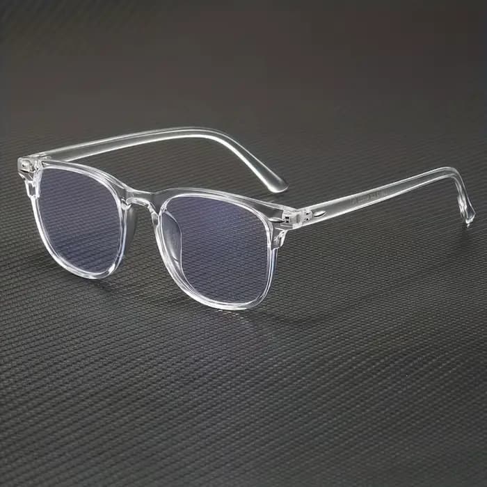 1 lunettes ovales pour hommes et femmes, monture complète, lumière bleue, adaptées aux jeux sur ordi
