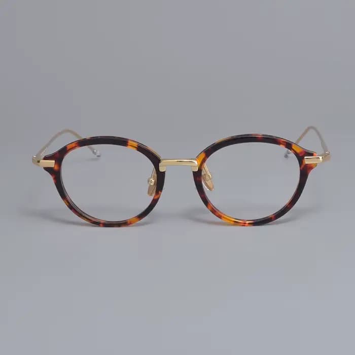 Marque Design Vintage lunettes rondes cadre femmes haute qualité lunettes faites à la main hommes ré