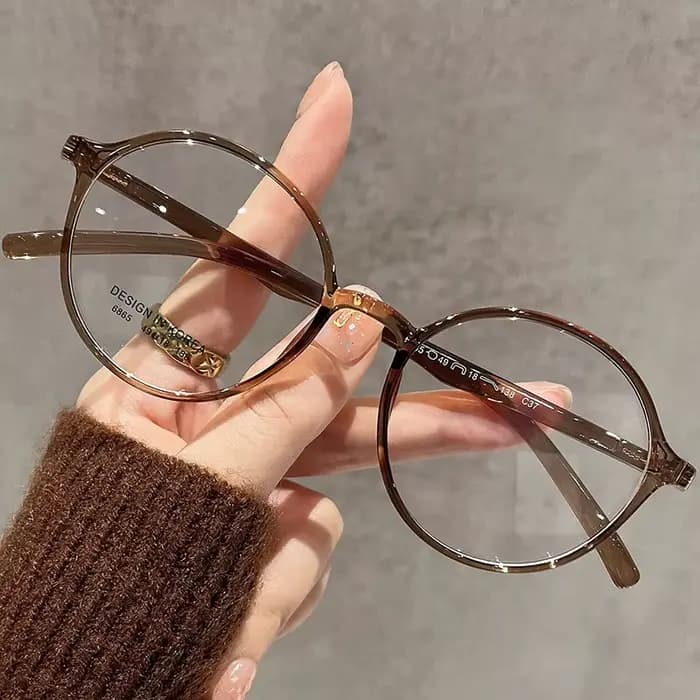 Xbora mode ultra-léger rétro rond lunettes montures pour hommes femmes confortable petite taille opt