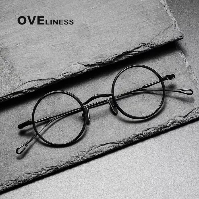 Monture de lunettes en titane pur pour hommes et femmes