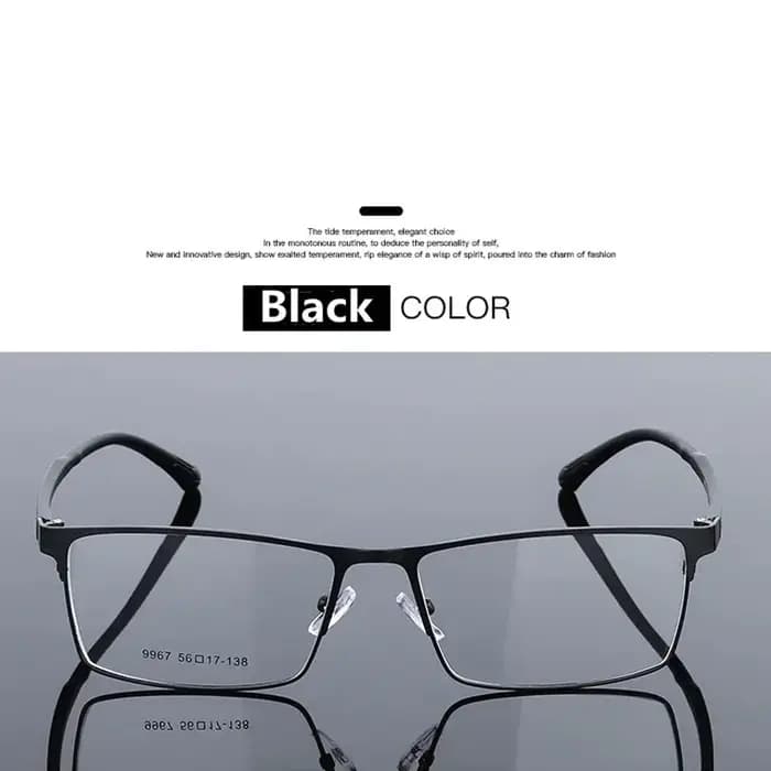Monture de lunettes en titane pour hommes