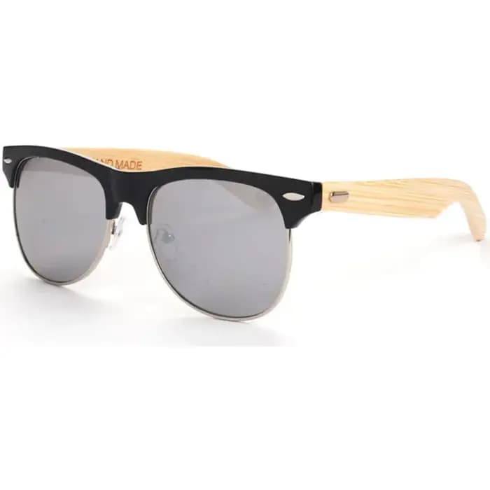 Lunettes de soleil en bambou faites à la main pour hommes et femmes