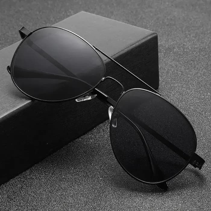 Lunettes de myopie aviateur pour hommes