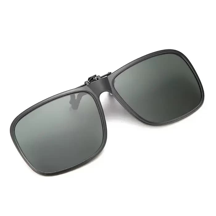 Lunettes de soleil polarisées à Clip rabattable pour la conduite, lentille photochromique Anti-éblou