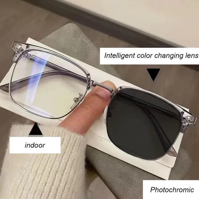 Lunettes photochromiques colorées pour hommes