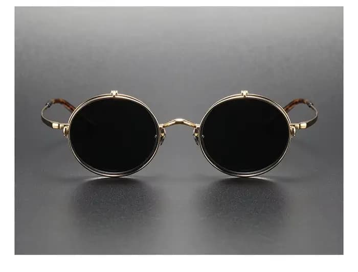 Lunettes de myopie pliables de styliste japonais, Anti-bleu KMN54, soleil en titane pour hommes et f