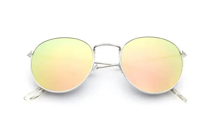 Lunettes de soleil miroir de luxe pour femmes et hommes