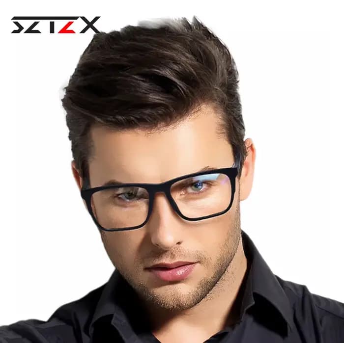 SZTZX lunettes de lecture photochromiques classiques Anti-lumière bleue TR90 lunettes optiques carré
