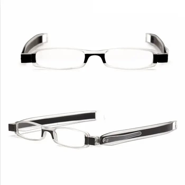 Lunettes de lecture pliables et rotatives miniatures pour grands-parents