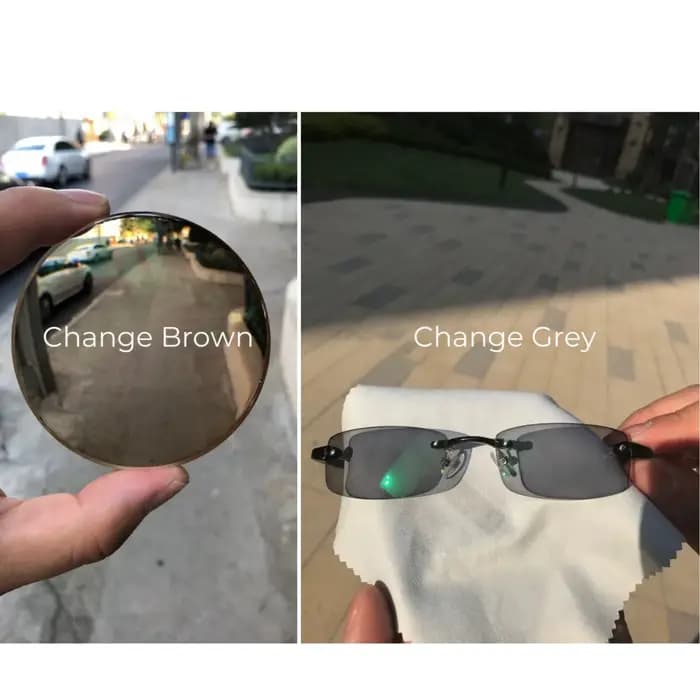 Lunettes de soleil anti-absorbe ouissement photochromiques super fines pour délinquants