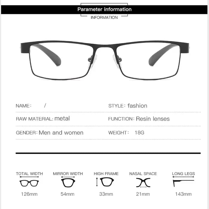 Rooftrellen monture métallique hommes lunettes de lecture Vintage affaires hypermétropie