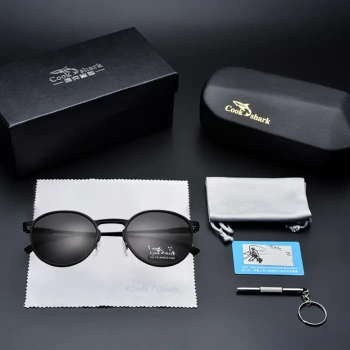 Lunettes de soleil polarisées rétro pour hommes et femmes, lunettes de conduite, décodage de cuisine