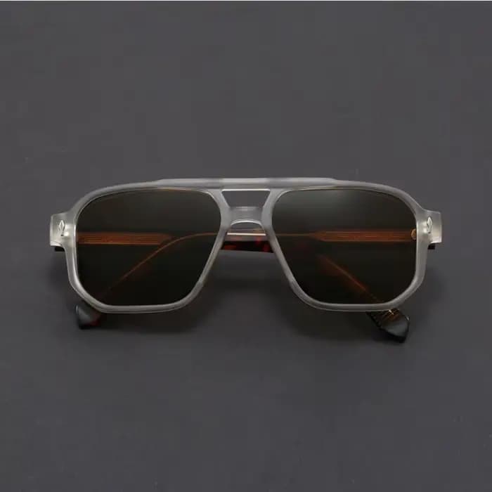 Vintage Punk pilote carré lunettes de soleil femmes pour hommes mode marque de luxe concepteur nuances en plein air