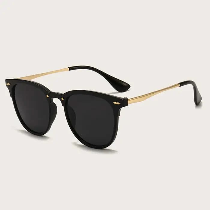 Mode oeil de chat cadre en métal lunettes de soleil femmes marque Desginer