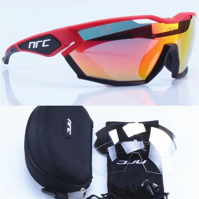 NRC X2 PRide 3 lentilles lunettes de cyclisme homme VTT vélo Sport