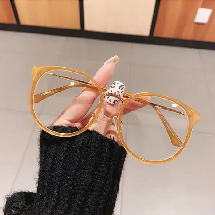 Buc& EI-Monture de lunettes rondes pour hommes et femmes