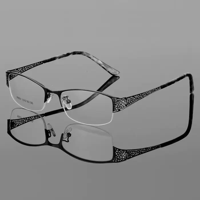 Reven Jate demi-monture lunettes cadre optique Prescription Semi-jante
