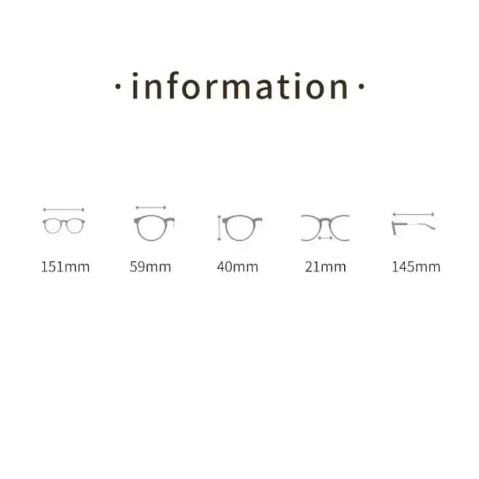 Lunettes de myopie œil de chat pour femmes et hommes