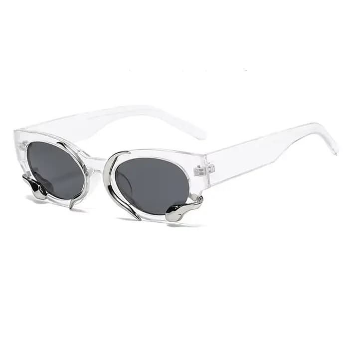 Lunettes de soleil rectangulaires vintage pour femmes et hommes