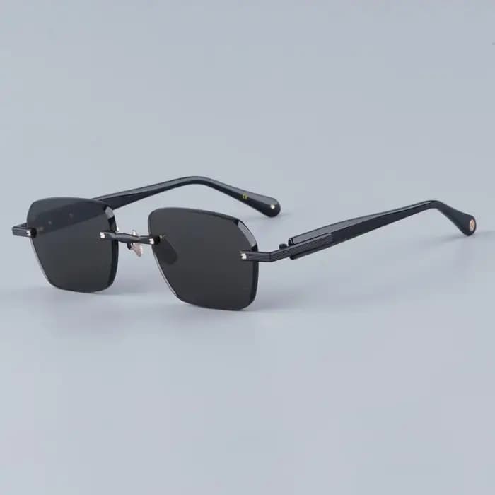 Lunettes de soleil carrées sans monture JOHN DALIA