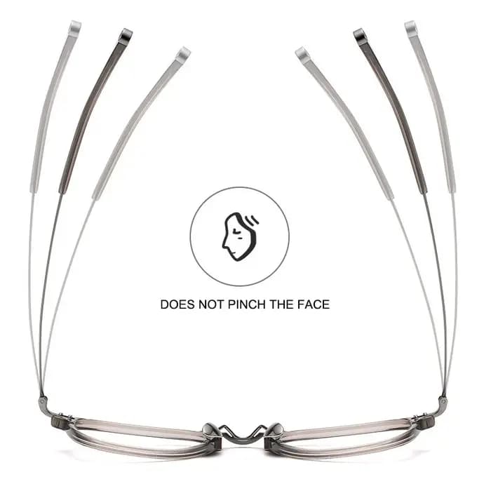 Lunettes rétro à monture ovale ultralégère, montures en acétate de titane pur, lunettes de styliste