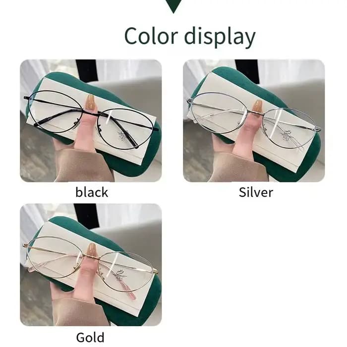 Nouvelle mode lunettes cadre hommes femmes ultraléger Ellipse