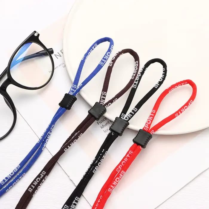 Corde de lunettes de soleil coordonnante pour hommes et femmes