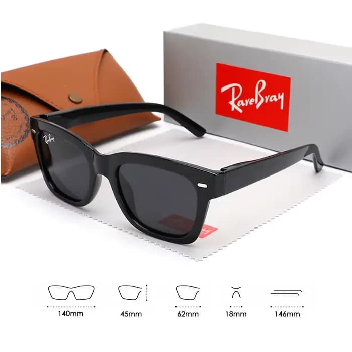 RareBray lunettes de soleil polarisées pour hommes avec lentilles miroir Protection Galase lentille