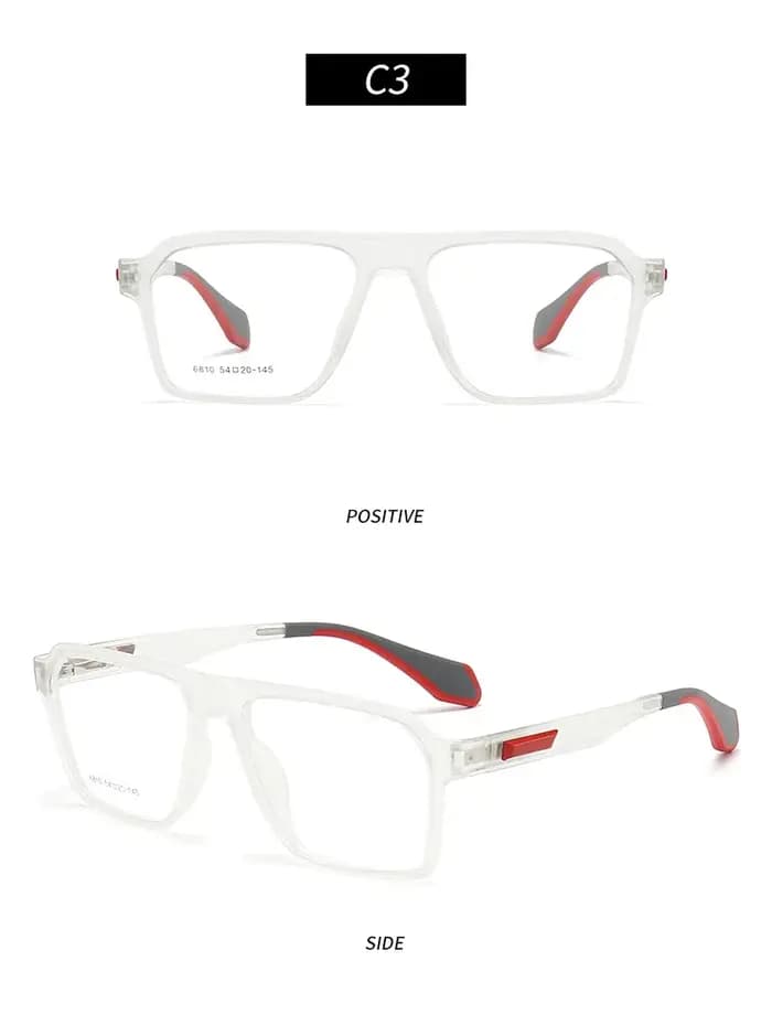 2024 nouvelles lunettes de sport mode carré cyclisme hommes