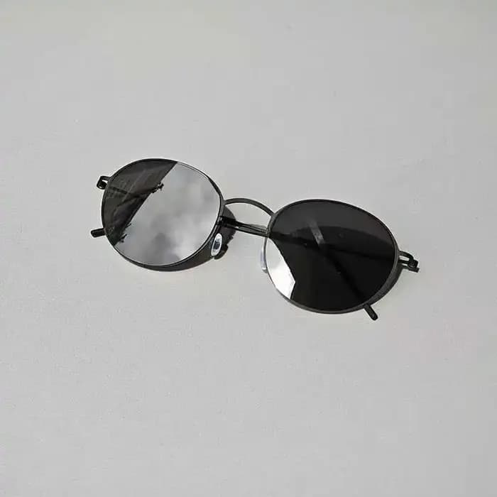 Lunettes de soleil rondes rétro faites à la main pour femmes