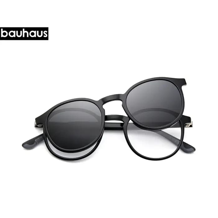 Lunettes de soleil polarisées à clip magnétique pour hommes