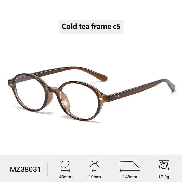 Petites lunettes ovales minimalistes pour femmes