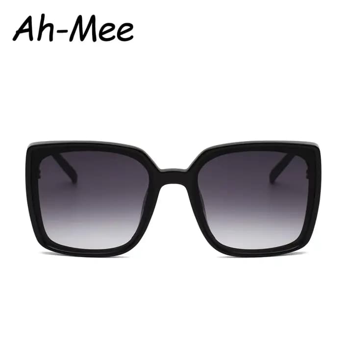 Randonnée mode surdimensionné carré Anti lumière lunettes Vintage marque concepteur