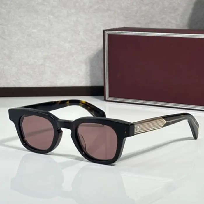 Lunettes de soleil de luxe classiques JULIEN - Modèle rétro artisanal unisexe
