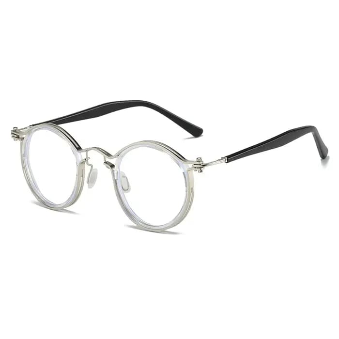 Nouvelles Lunettes Rétro Rondes de Qualité 2025 – Monture en Titane Ultra-légère Faite Main au Japon