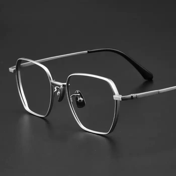 Lunettes Anti-bleu ultralégères en titane pur pour hommes