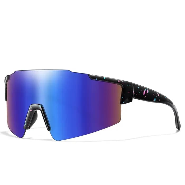Marque 100 lunettes de soleil de cyclisme pour hommes et femmes Protection UV400 5 couleurs grand cadre course pêche