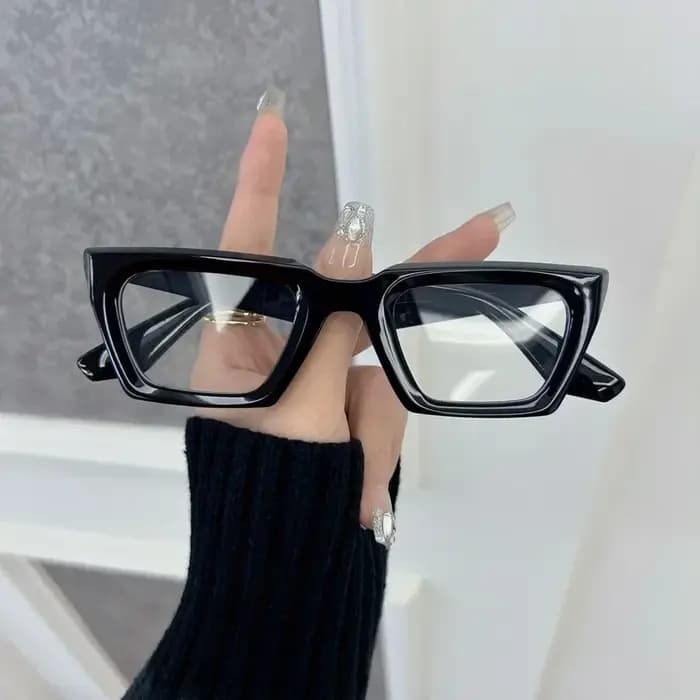 Montures de lunettes carrées élégantes pour femmes et hommes