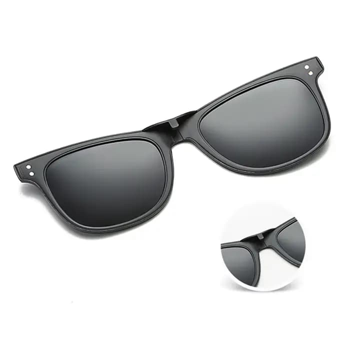 Lunettes de soleil polarisées à clip magnétique pour hommes et femmes, 6 en 1, TR90, contrevenants o