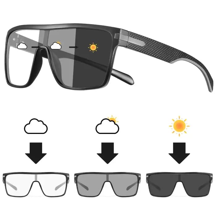 CRIXLAIS mode lunettes de soleil polarisées photochromiques hommes femmes lunettes de soleil surdime