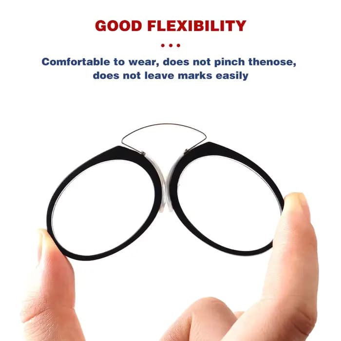 Lunettes de lecture à clipser pour le nez