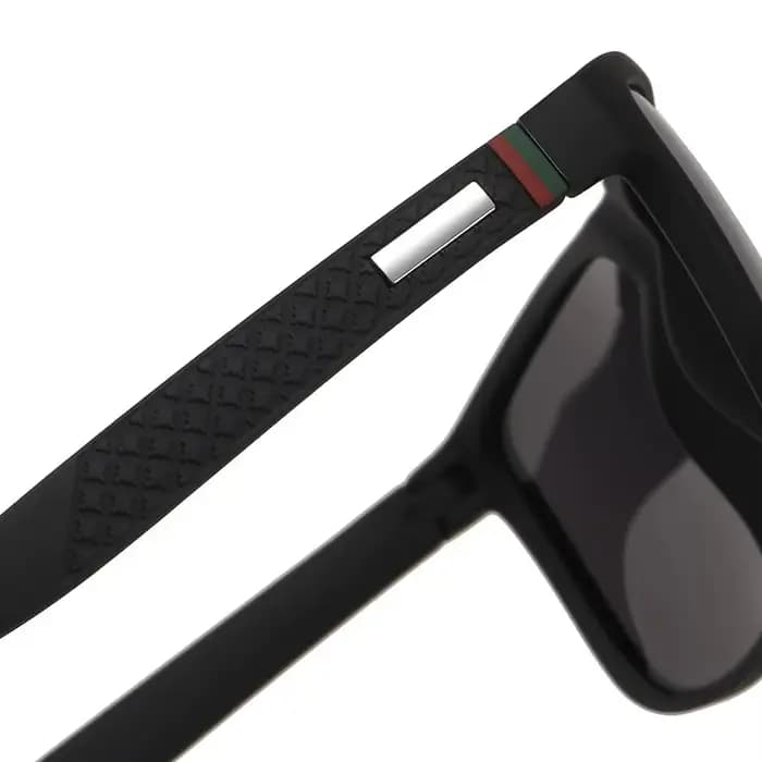 Lunettes de soleil carrées rétro de luxe pour hommes et femmes