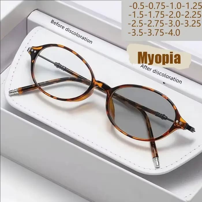 Lunettes de myopie photochromiques pour hommes et femmes